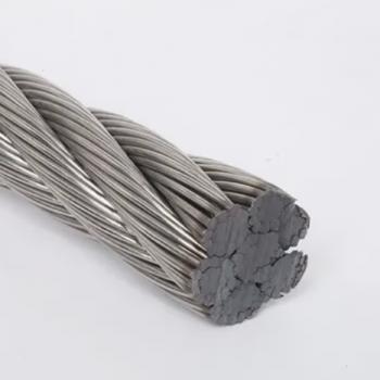 K4*39s (17 mm) Ungalvanized Galvanized Steel Wire Rope